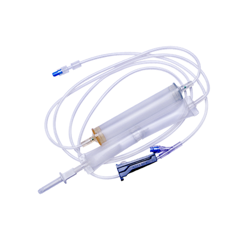 220cm Transfusion Pump Set with Flexible Chamber and Needleless Access Site